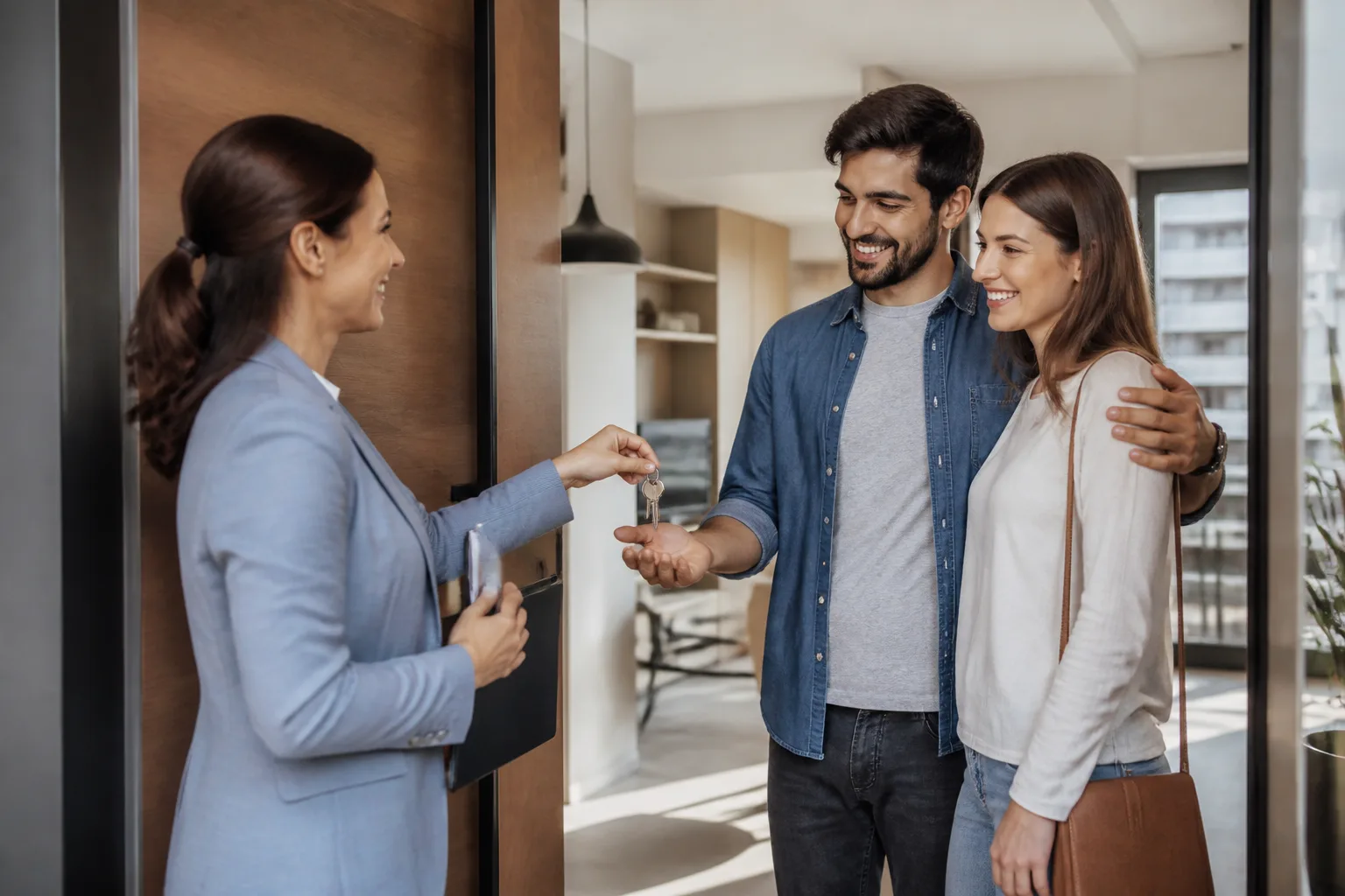 Imóvel residencial representando soluções para aluguel